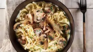 Pasta Poulet Champignon