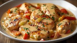 Plat Valentine de Poulet