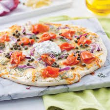 Pizza Saumon Fumée