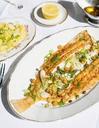 Sole meunière au beurre de citron