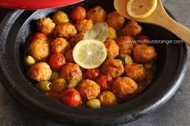 Tajine boulettes de merlan