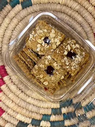 Carré Sablé Avoine-framboise 250 Gr