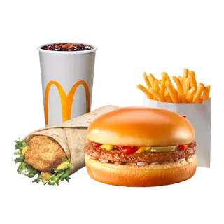 Duo Mabrouk : P'tit Wrap + Hamburger